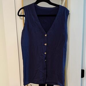 Commense Navy Sweater Set